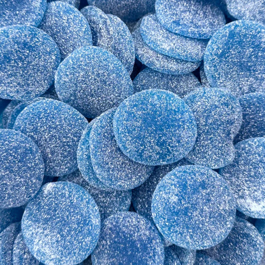 Sour Blue Smileys Candy By Matthijs