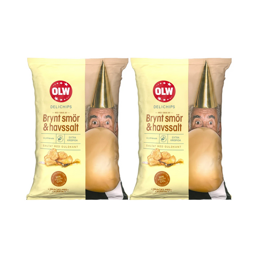 OLW Delichips Browned Butter & Sea Salt 150g