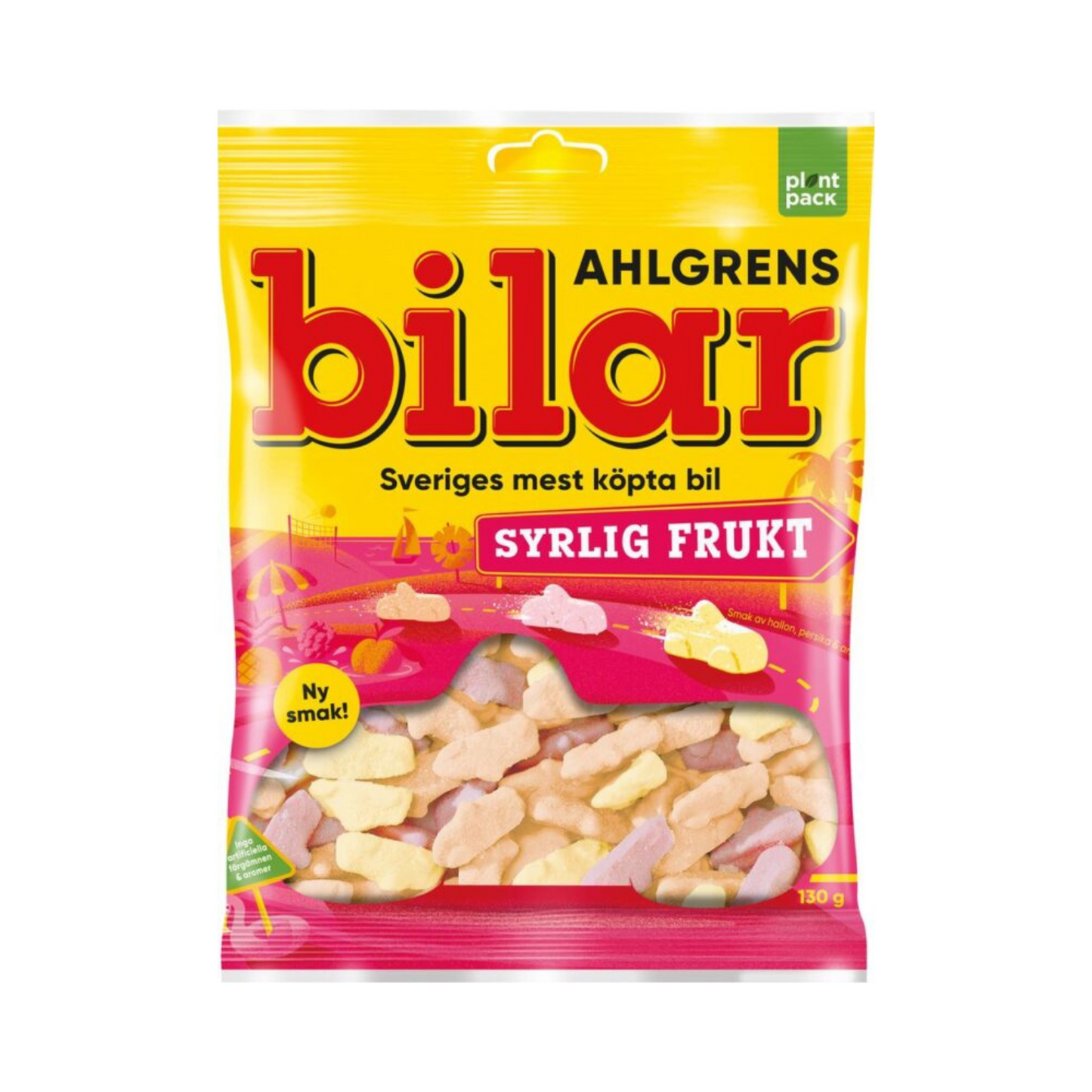Ahlgrens Bilar Sour Fruit 130g