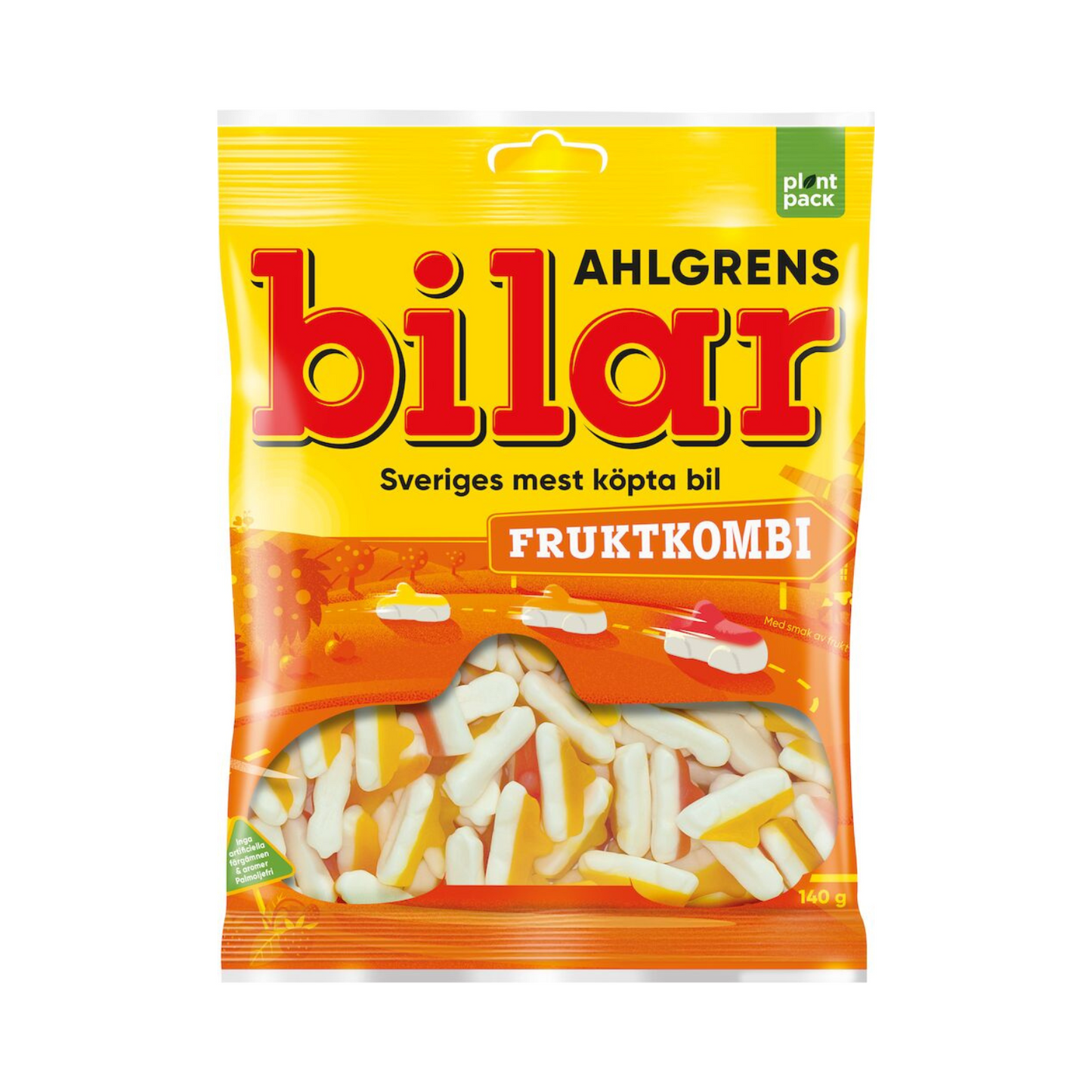Fruity Cars combo 140g By Ahlgrens Bilar