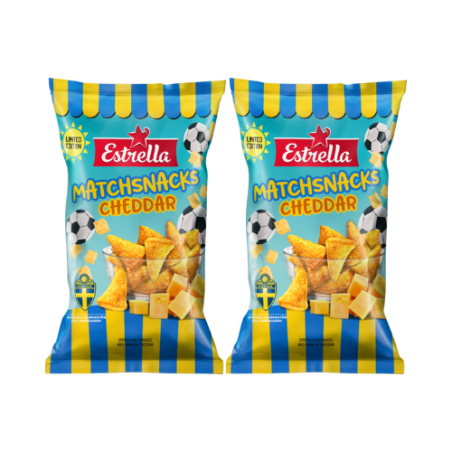 Estrella Matchsnacks – 120g Crispy Swedish Snack Bag