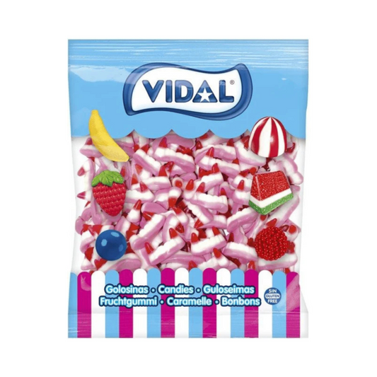 Vidal Halloween Dracula Teeth Candy – Spooky Fruity Chewy Gummies