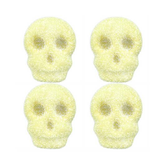 Tropical Fruity Foam Skulls - Fruity Chewy Swedish Foam Gummies