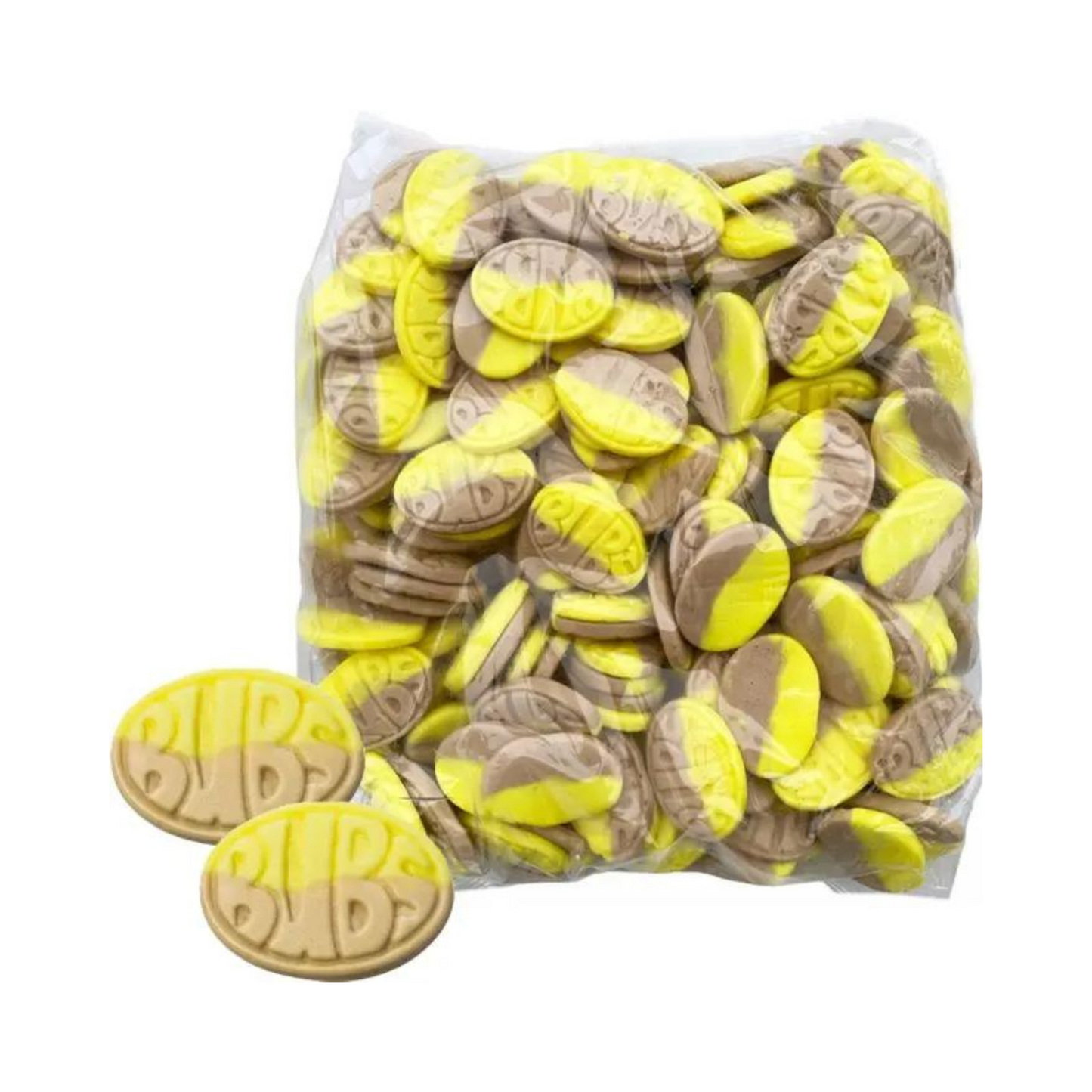 Bubs Banana Candy – WHOLE BOX 2.8kg – Swedish Foam Candy Bulk – Banana Flavour by Bubs