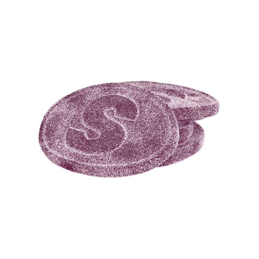 S-Märke Sour Blackcurrant – Swedish Fruity Chewy Sour Gummies