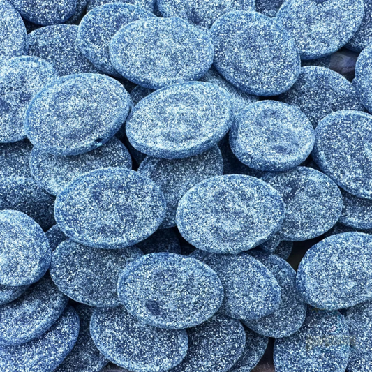 S-Märke Sour Blue Raspberry – Swedish Fruity Chewy Sour Gummies