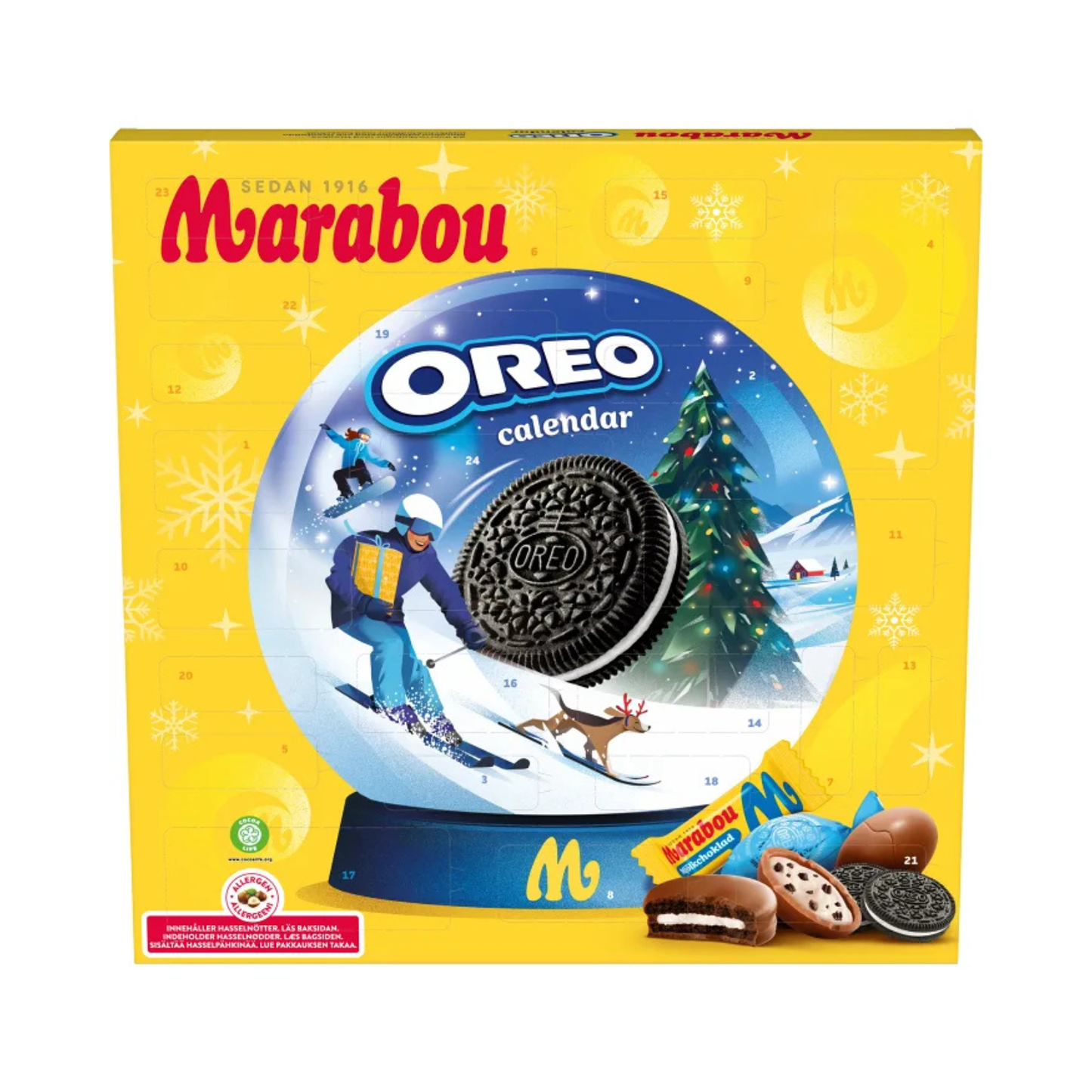 Marabou Oreo Chocolate Advent Calendar – Limited Edition 275g