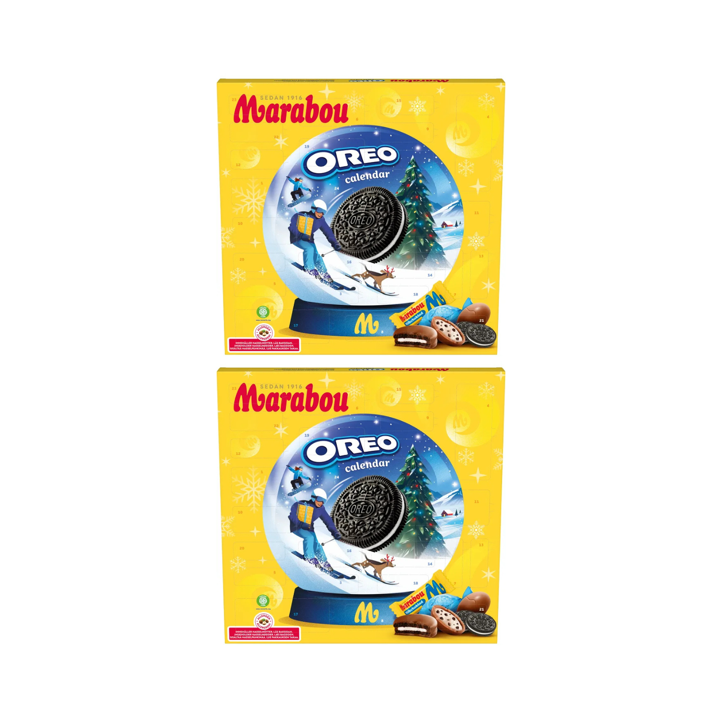 Marabou Oreo Chocolate Advent Calendar – Limited Edition 275g