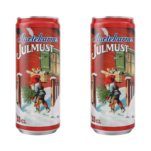 Apotekarnes Julmust 33cl – Traditional Swedish Christmas Soda Drink