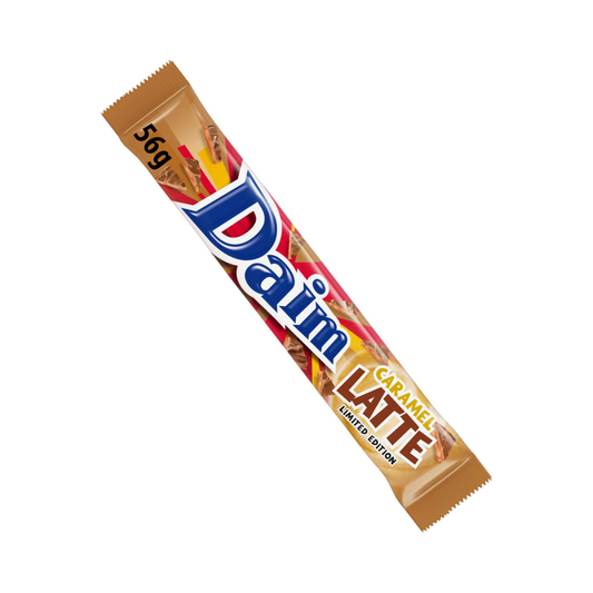 Daim Caramel Latte Bar 56g – Swedish Chocolate & Coffee Candy