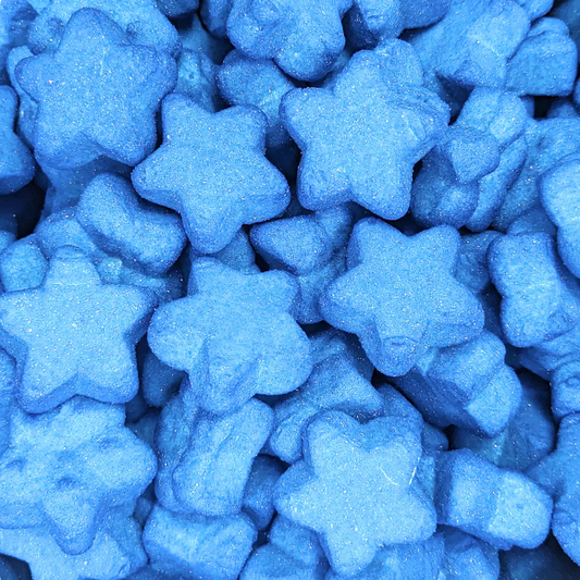 Blue Marshmallow Stars 900 G
