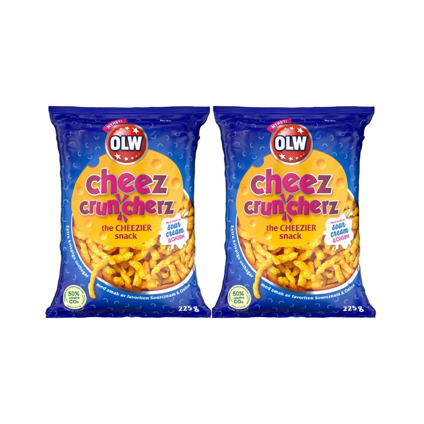 Cheez Cruncherz 225g By OLW