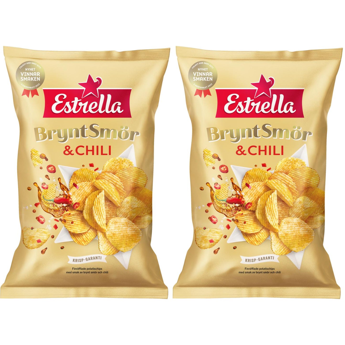 エストレラチップス ブラウンドバター&チリ 275g