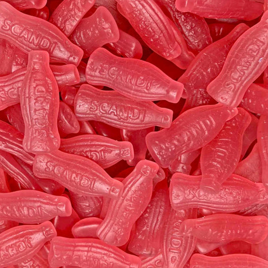 Wild Strawberry Bottles Gummies By Scandi Candy