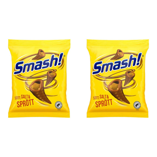 Smash Chocolate Coated Cones 100g By OLW