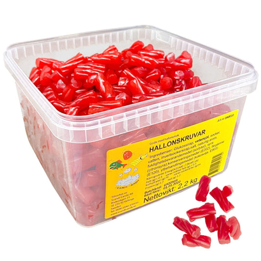 Large Raspberry Twists