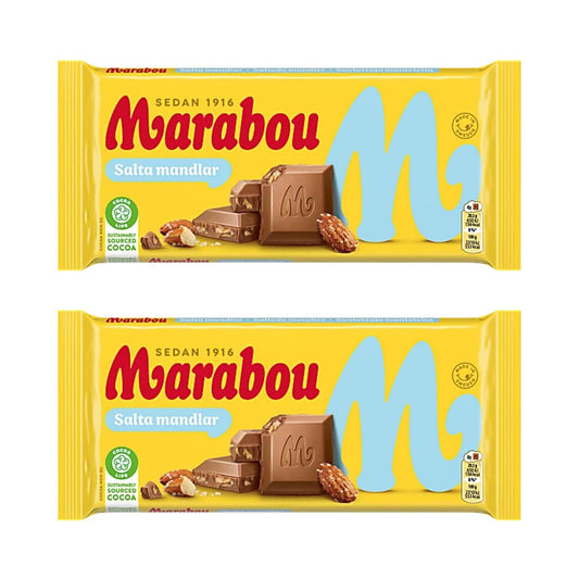 Salty Chocolate Almonds 200g By Marabou