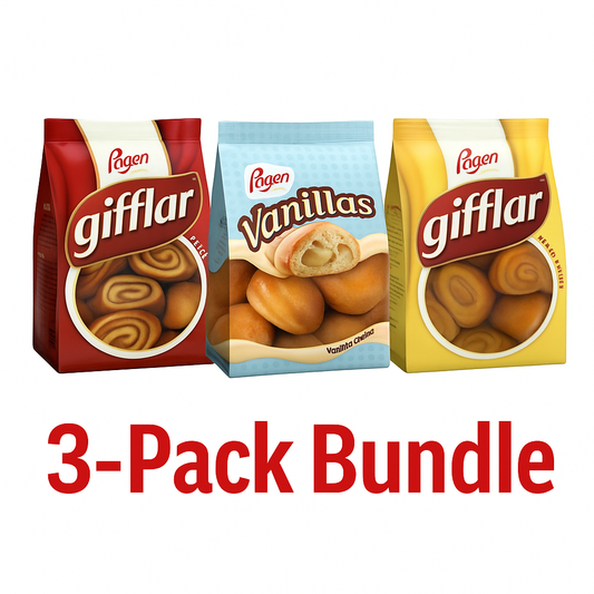 3-Pack Pågen Pastry Bundle