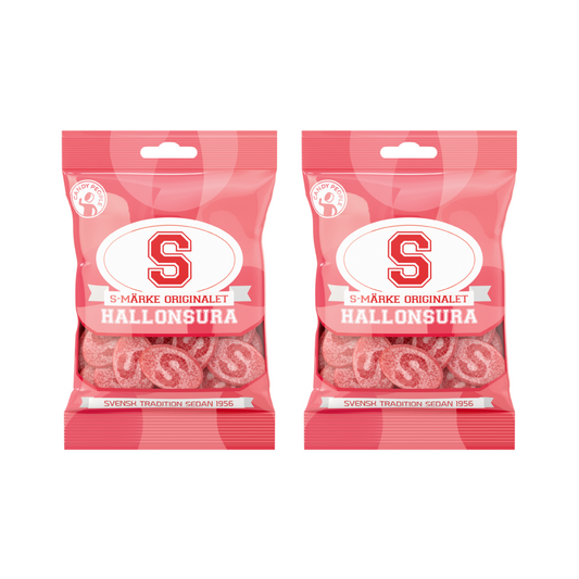 S-Märke Sour Raspberry 80g By Candy People
