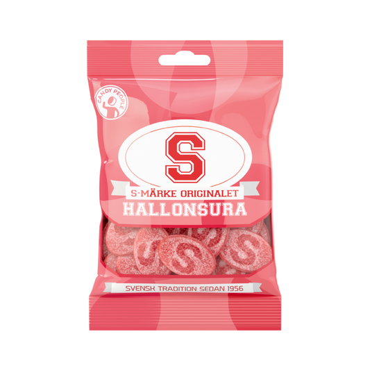 S-Märke Sour Raspberry 80g By Candy People