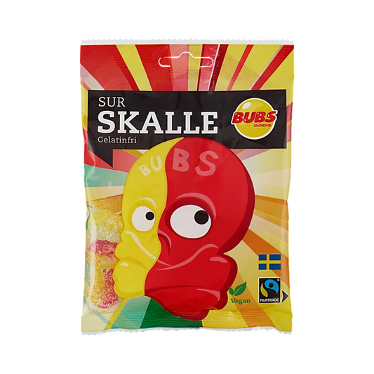Bubs Sour Skulls 90g