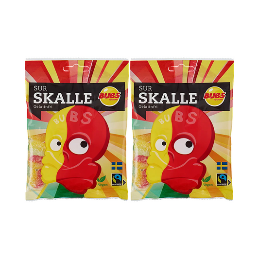 Bubs Sour Skulls 90g