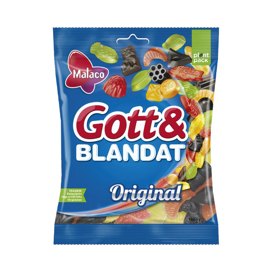 Gott & Blandat 160g By Malaco