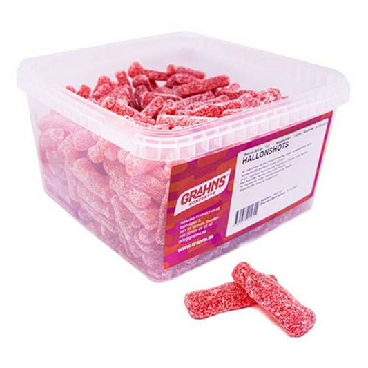 Sour Raspberry Shots Gummies By Grahns