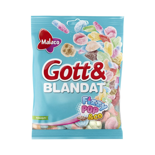 Fizzypop & Co Mix 170g By Malaco Gott och Blandat