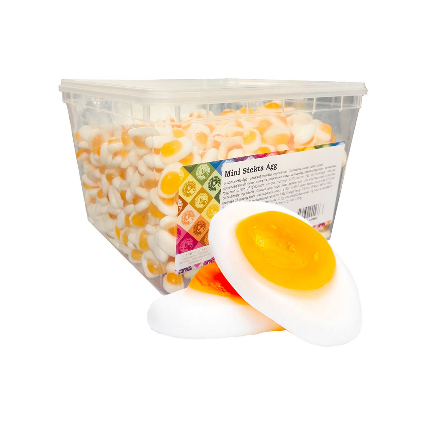 Fried Mini Eggs Gummies By Candy People