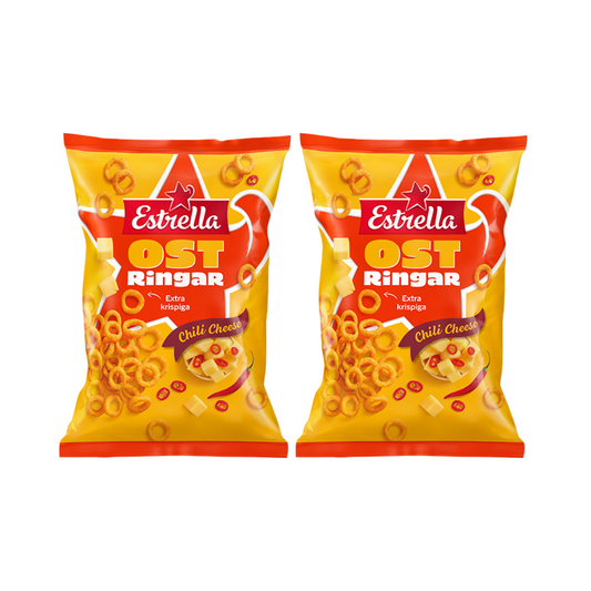 Chili Cheese String Chips 200g By Estrella