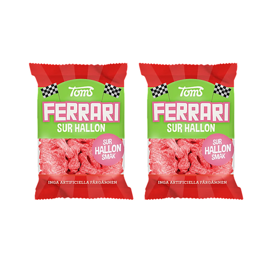 Sour Raspberry Gummies 120g By Toms Ferrari
