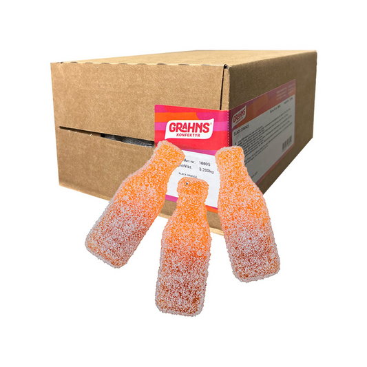 Black Orange Licorice Soda Gummies By Grahns