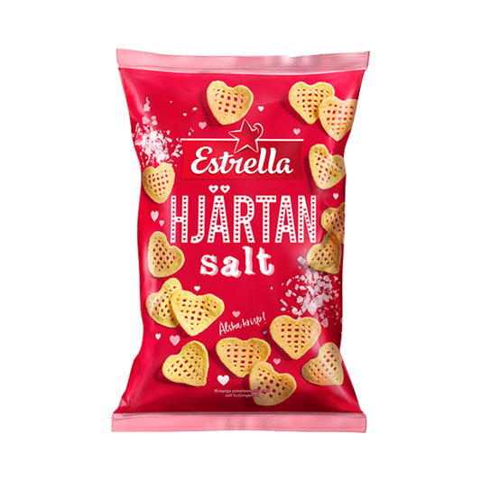 Estrella Hearts Salt Chips 85g
