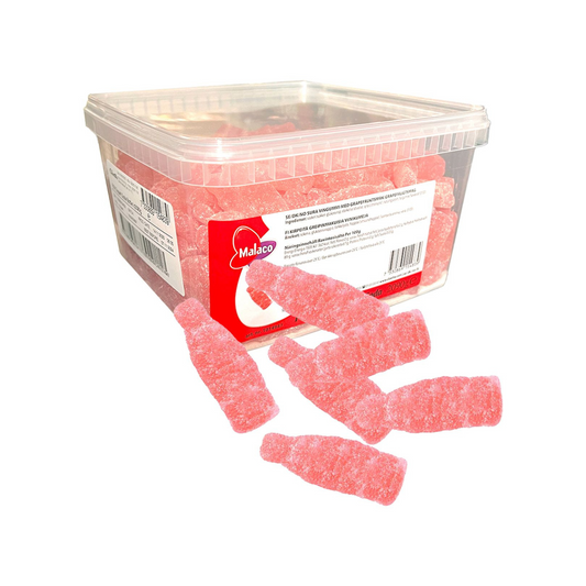 Grapefruit Soda Bottles Candy By Malaco
