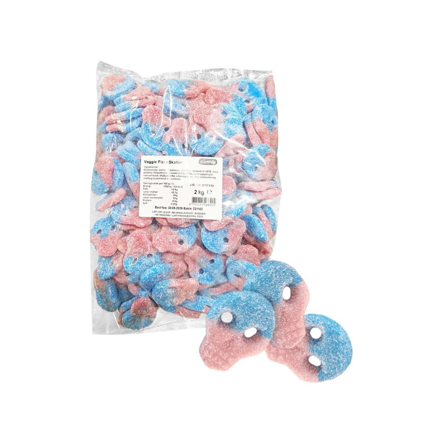 Fizzy Skulls Candy By Matthijs