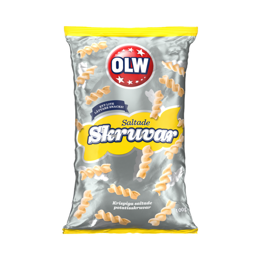OLW Screws Lightly Salted 100g