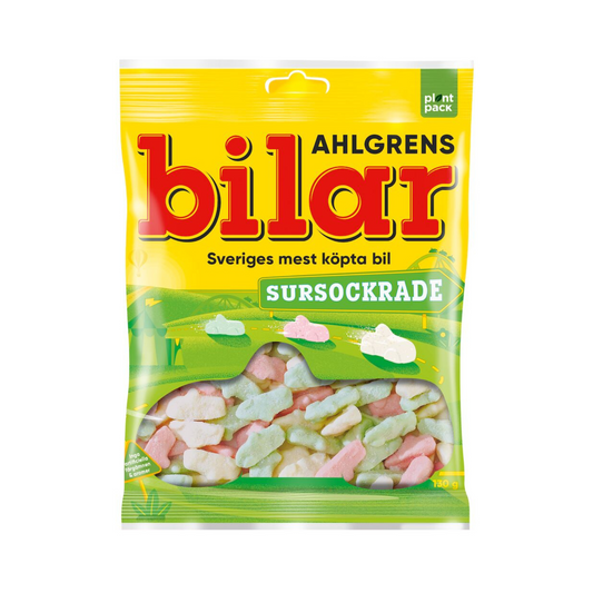 Ahlgrens Bilar Sour Sugared 130g