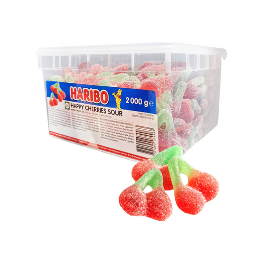 Sour Happy Cherries Candy By Haribo