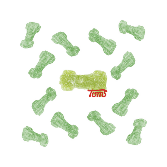 Sour Lemon-Lime Gummy Cars By Toms