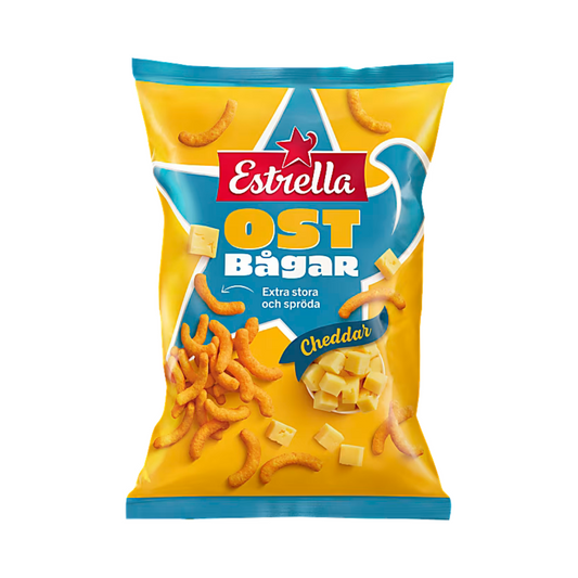 Cheddar Cheese Puffs 210g By Estrella