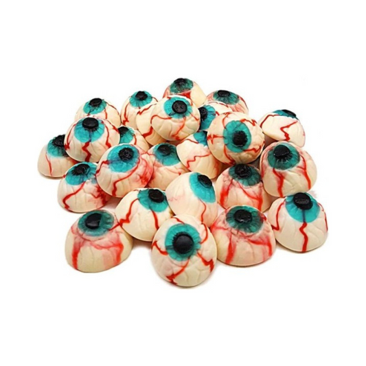 1kg Vidal Bloody Eyes Candy – Fruity Jelly Gummies – Spooky Halloween Eyeball Sweets