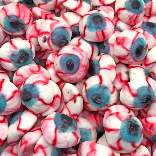 1kg Vidal Bloody Eyes Candy – Fruity Jelly Gummies – Spooky Halloween Eyeball Sweets