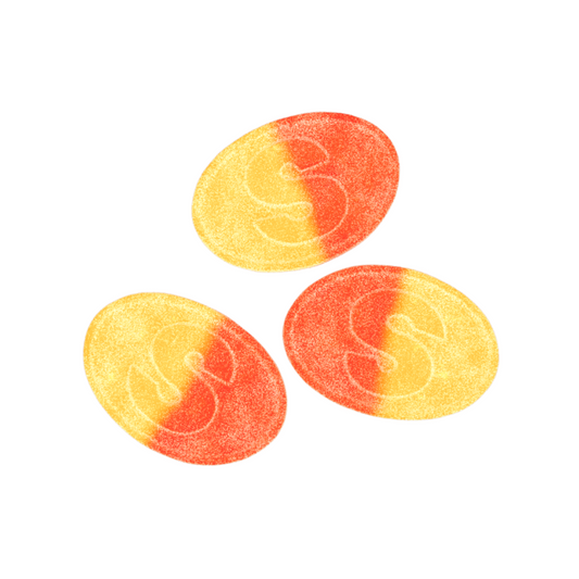 S-Märke Sour Maracuja – Swedish Sour Candy - New Flavour - Exotic Passionfruit Scandinavian Sweets