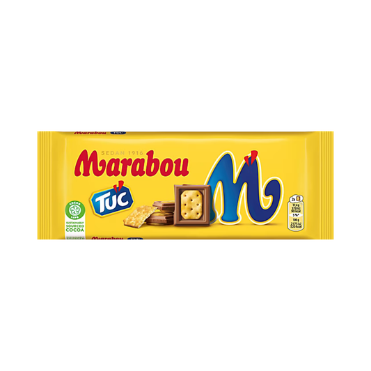 Marabou Chocolate Bundle – 4-pack 100g (Tuc, Daim, Schweizernöt, Milk Chocolate)