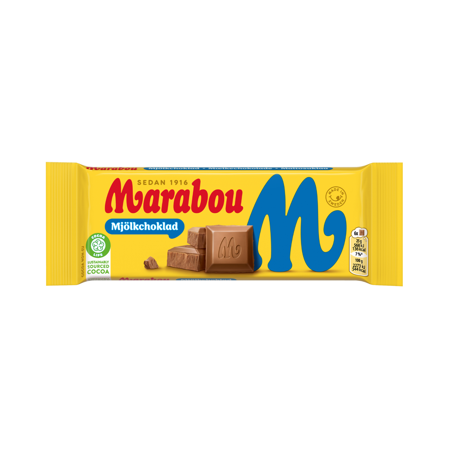 Marabou Chocolate Bundle – 4-pack 100g (Tuc, Daim, Schweizernöt, Milk Chocolate)