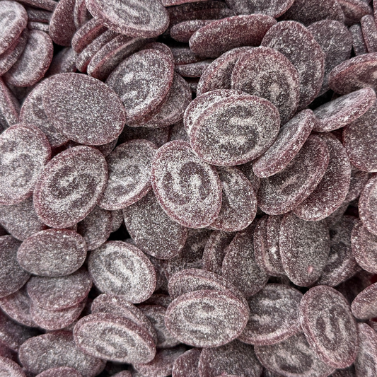 S-Märke Sour Blackcurrant – Swedish Vegan Candy, Gelatin Free