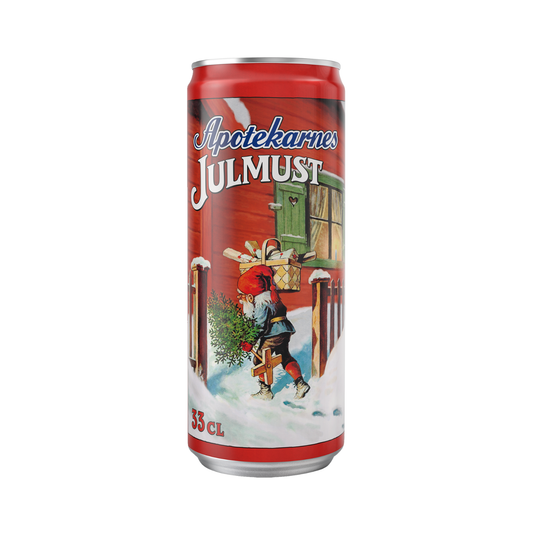 Apotekarnes Julmust 33cl – Traditional Swedish Christmas Soda Drink