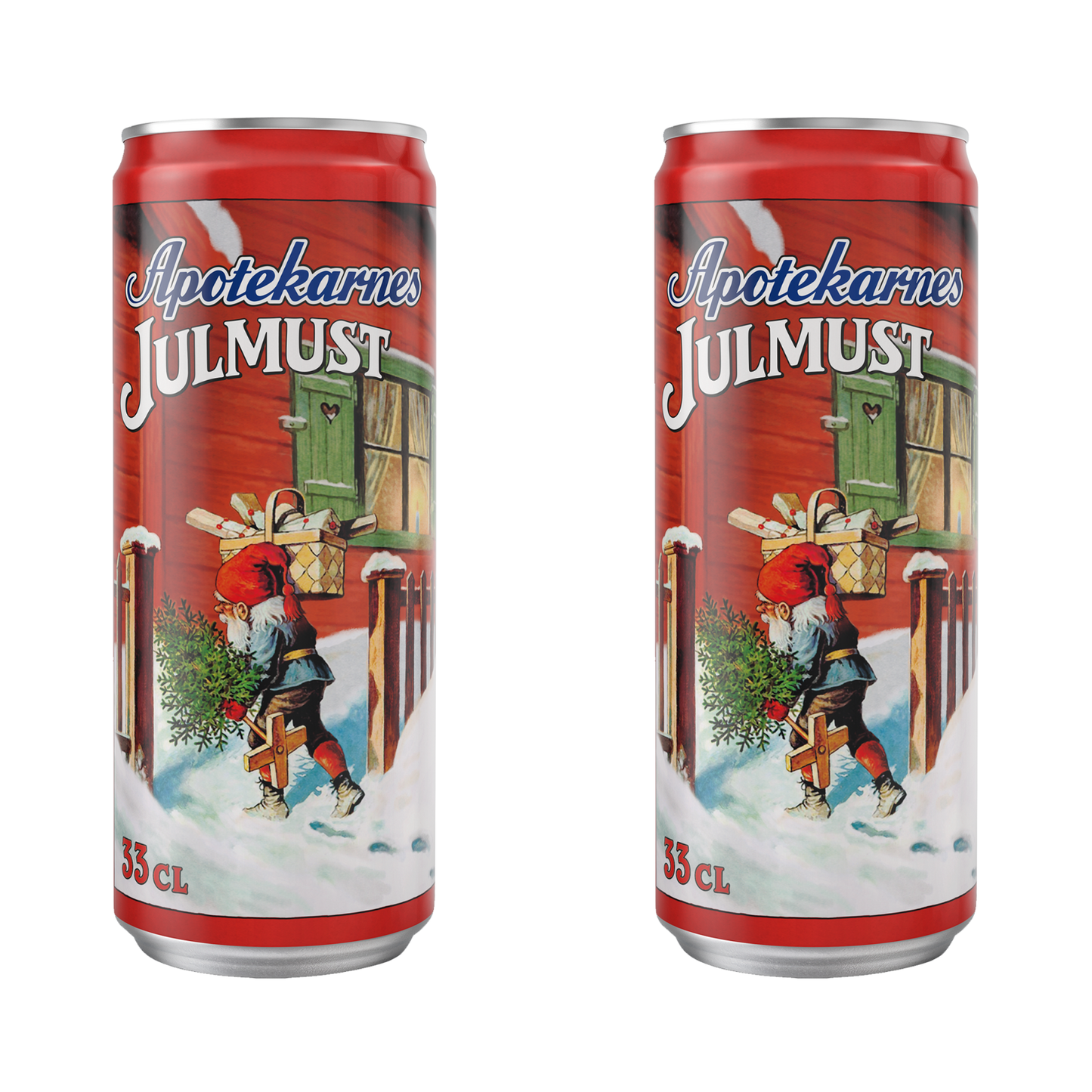Apotekarnes Julmust 33cl – Traditional Swedish Christmas Soda Drink