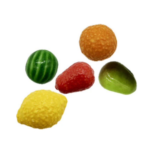 Candit Fruit Medley Chewy Fruits – Swedish Bubblegum Fruit Candy Mix